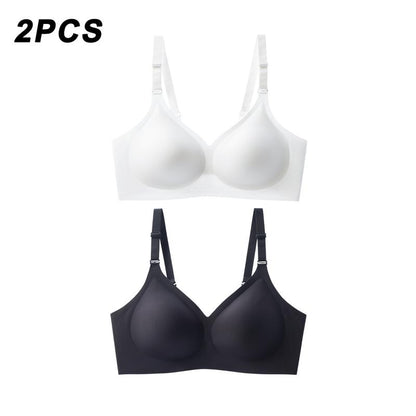 1/2/3 PCS Wireless Bras for Women Comfy Seamless Bra No Underwire Bras Full Coverage Bralettes Soft Comfortable Everyday Bra