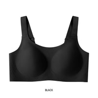 Werena Wireless Bras for Women Push up Seamless Bras Full Coverage Comfortable Everyday Bra with Medium Support Breathable Strip