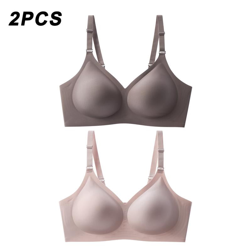 1/2/3 PCS Wireless Bras for Women Comfy Seamless Bra No Underwire Bras Full Coverage Bralettes Soft Comfortable Everyday Bra