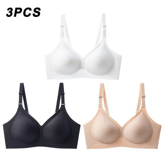 1/2/3 PCS Wireless Bras for Women Comfy Seamless Bra No Underwire Bras Full Coverage Bralettes Soft Comfortable Everyday Bra